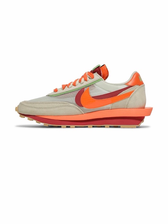 Nike Other - Nike x Sacai x CLOT LDWaffle Net Orange Blaze | Size 6.5M / 8W | DS New w/ Box